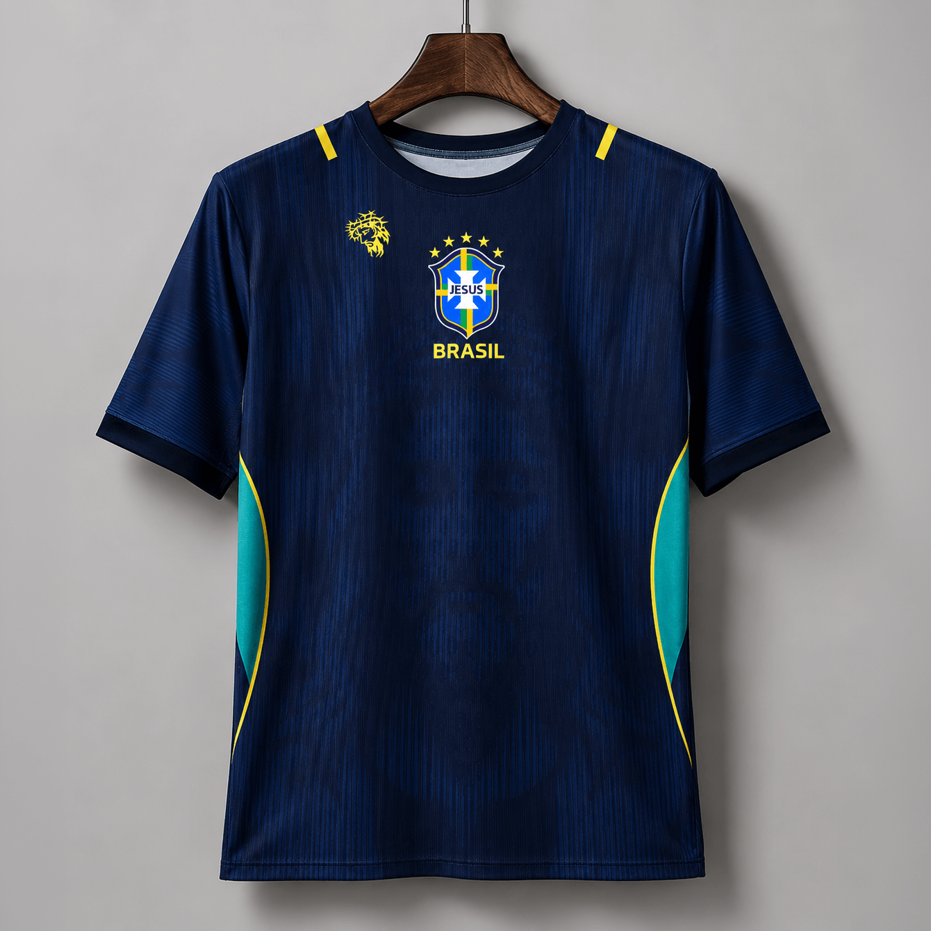 Camiseta Jesus Azul