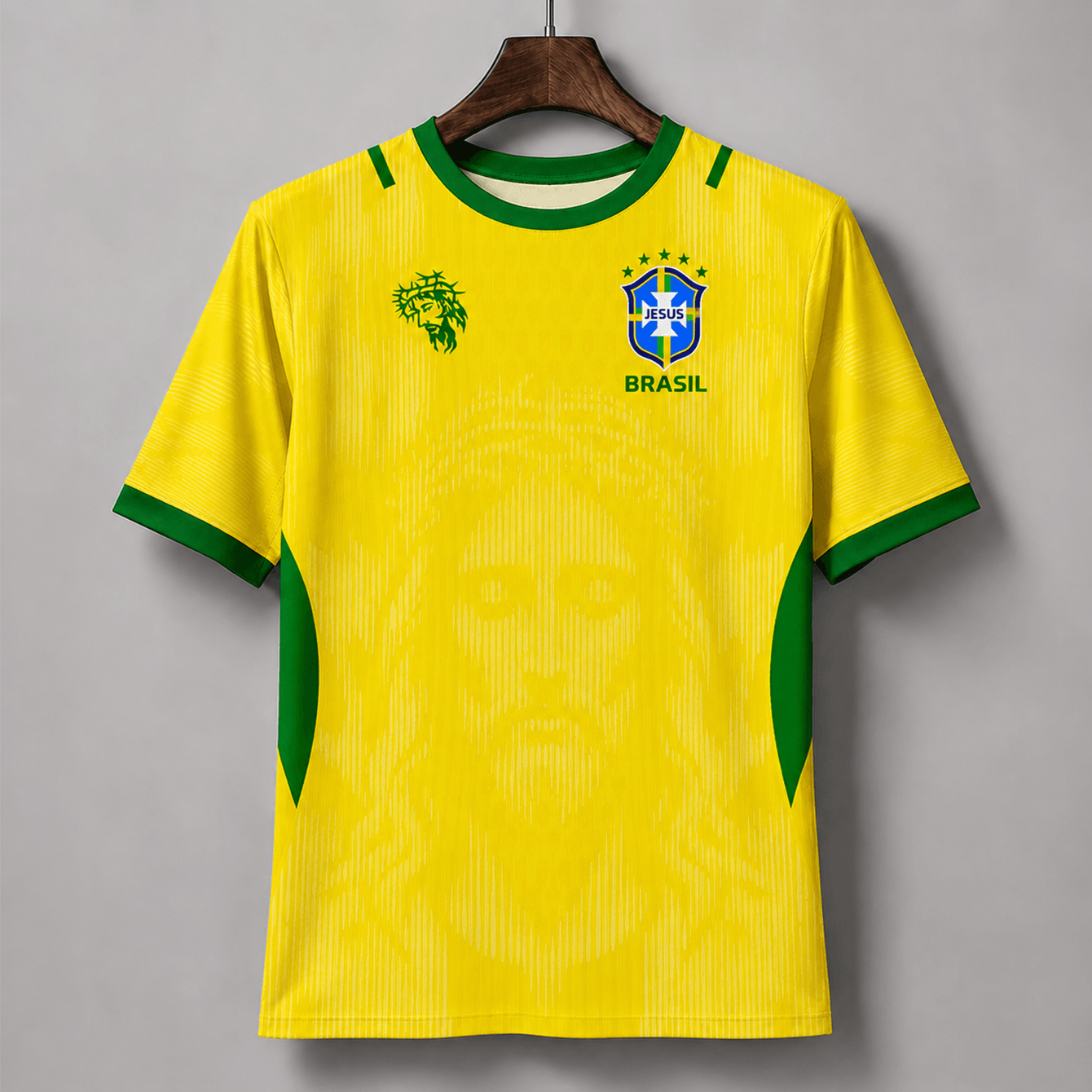 Camiseta Jesus Amarela