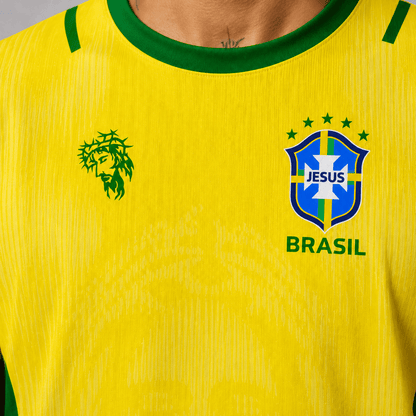 Camiseta Jesus Amarela