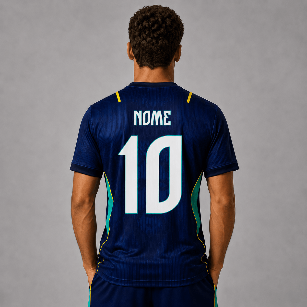 Camiseta Jesus Azul