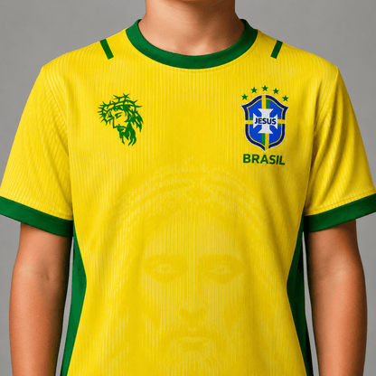 Camiseta Jesus Amarela