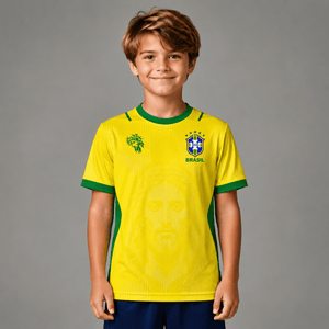 Camiseta Jesus Amarela